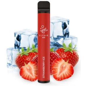 Elf bar Strawberry ice 600 Züge E-Shisha E-Zigarette Vape mit Nikotin - RYO Shop