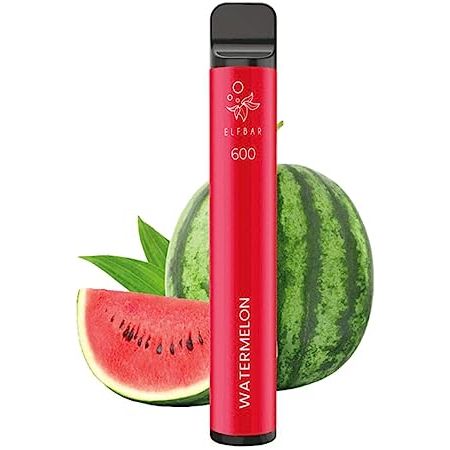 Elf bar Watermelon Wassermelone 600 Züge E-Shisha E-Zigarette Vape mit Nikotin - RYO Shop